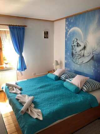 Отели типа «постель и завтрак» Ranczo Frodyma Строне-Слёнске Двухместный номер с 1 кроватью и видом на лес-10